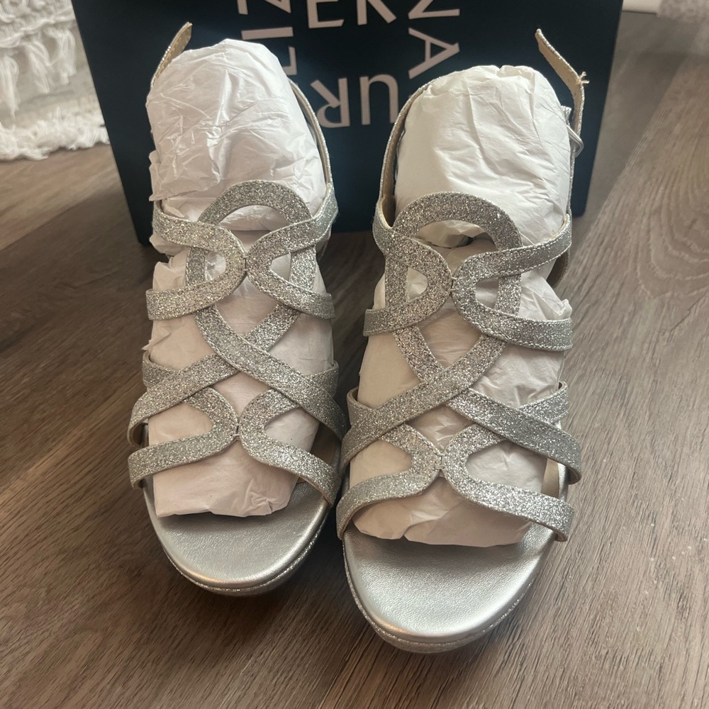 BRAND NEW glitter heels